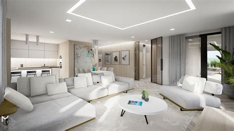 Svetlý interiér počas leta