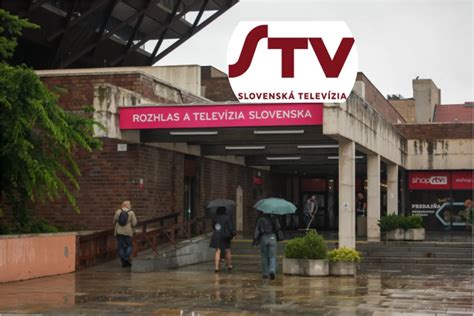 Televízna obrazovka s logom STVR