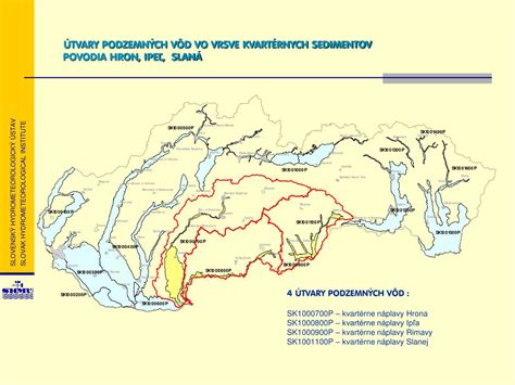 Mapa znázorňujúca oblasti s rizikom vniknutia slanej vody do podzemných vôd