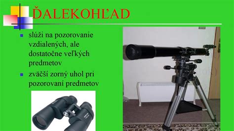 Diagram zobrazujúci rôzne typy šošoviek a ich využitie pri šoférovaní