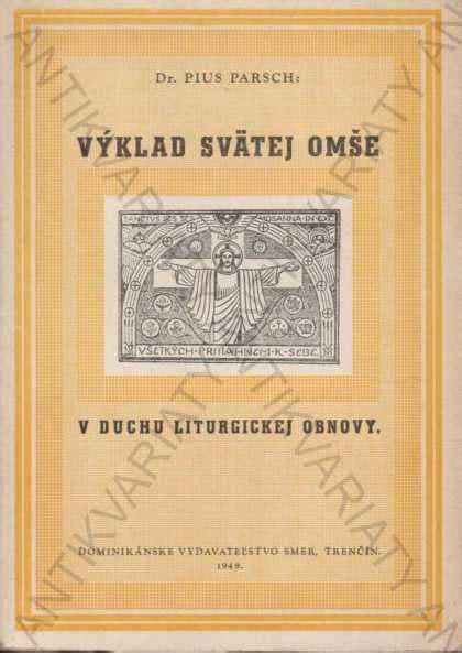 Ilustrácia svätej omše s kňazom a veriacimi