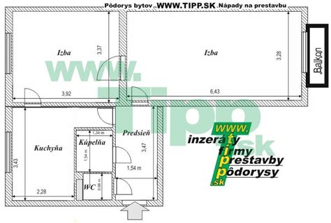 Ilustrácia rôznych typov bytov: garzónka, 1-izbový, 2-izbový