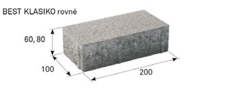 Ukážka rôznych vzorov dlažby Klasiko 6 cm