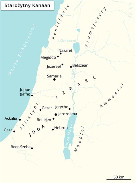 Mapa Nazaretu a Betlehema