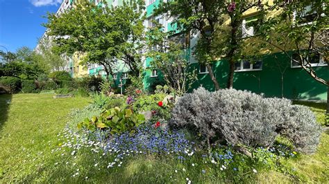 Fotografia zelenej časti Dúbravky s bytovými domami