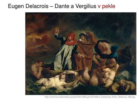 Dante a Vergilius v temnom lese