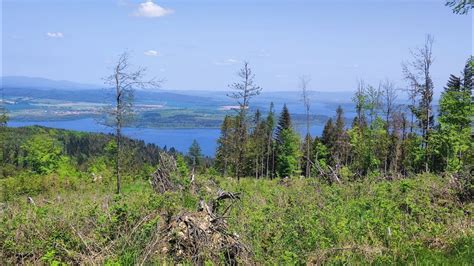 Panoramatický pohľad na Oravskú priehradu