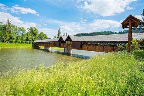 Dreverný Kolonádový most v Dolnom Kubíne
