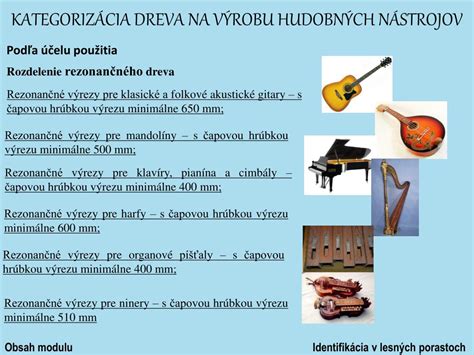 Ilustrácia hudobných nástrojov