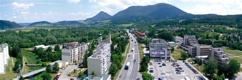 Panorama mesta Považská Bystrica