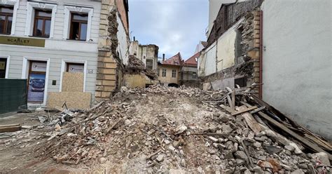 Historická budova na Palackého ulici v Trenčíne