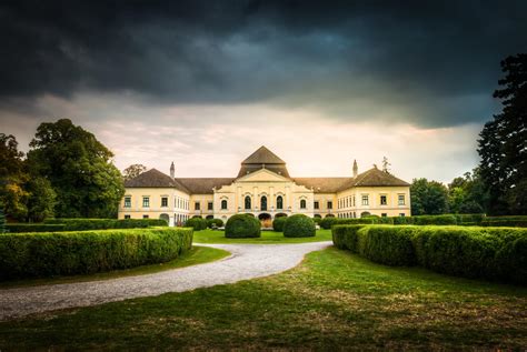 Sídlisko v Kittsee s typickou architektúrou