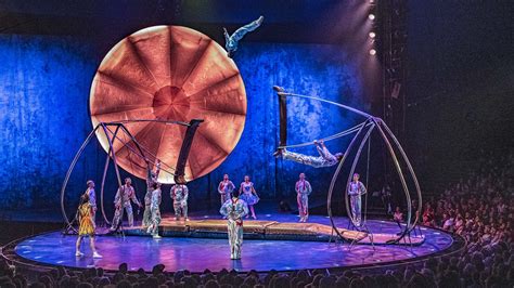 Scéna z predstavenia Cirque du Soleil