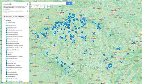Mapa s vyznačenými ulicami Jaslovských Bohuníc