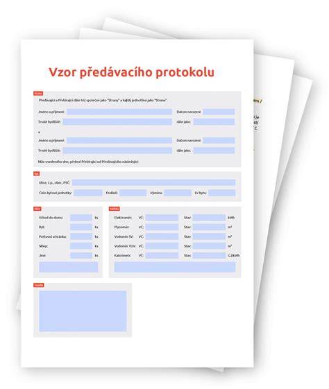 Ilustrácia odovzdávania kľúčov a podpisovania protokolu