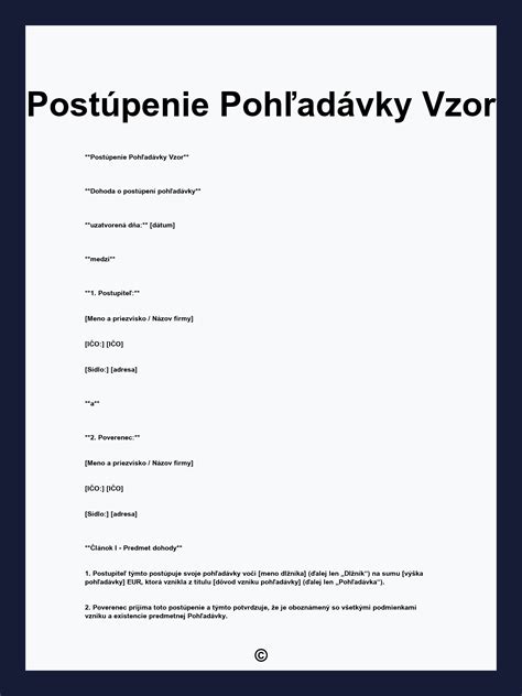 Graf porovnávajúci odplatné a bezodplatné postúpenie pohľadávky