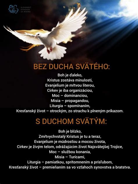 Symbolický obraz krstu a prijatia Ducha Svätého