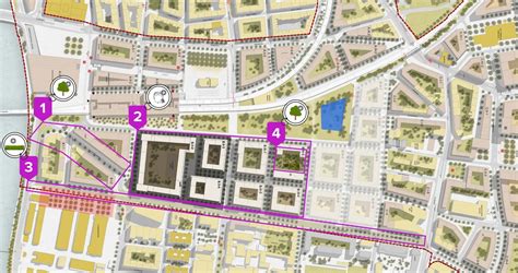 Vizualizácia urbanistického plánu