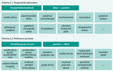 Schema odbornej prehliadky pacienta