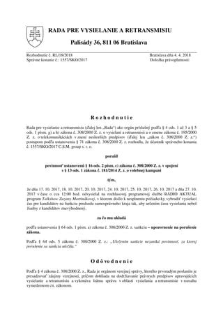 Grafické znázornenie sankcií za porušenie stavebného poriadku