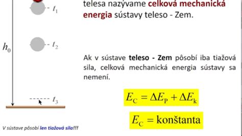 Ilustrácia s nulovou hladinou potenciálnej energie nastavenou na rôznych úrovniach