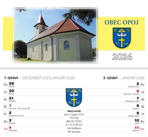 Mapa obce Opoj s vyznačenou polohou voči Trnave