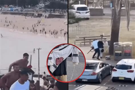 Ľudia na pláži v Sydney