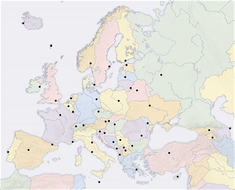 Mapa s vyznačenými vysielačmi a ich dosahom