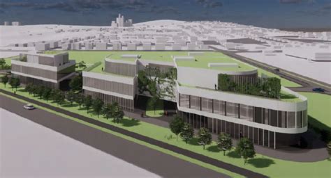 Vizualizácia polyfunkčného objektu v Nitre