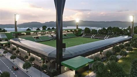 Vizualizácia novej Futbal Tatran Arény