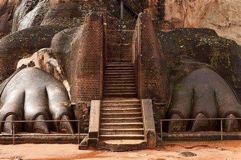 Levia skala (Sigiriya) na Srí Lanke
