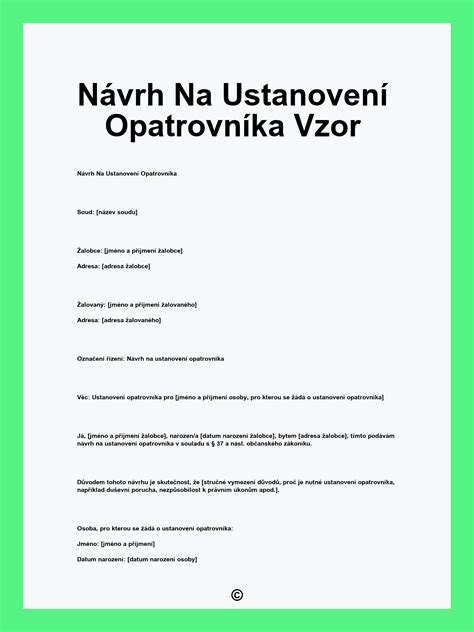 Schematické znázornenie práv a povinností kolízneho opatrovníka
