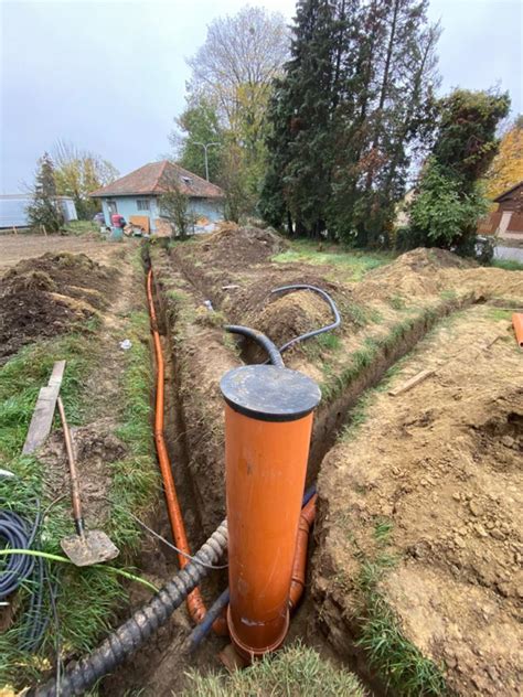 Diagram znázorňujúci správnu hĺbku uloženia vodovodnej prípojky