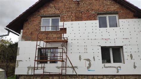 Zateplenie fasády rodinného domu