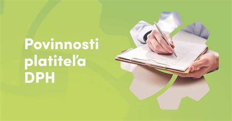Diagram zobrazujúci hlavné povinnosti platiteľa DPH