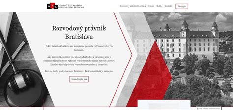rozvodový právnik pri práci