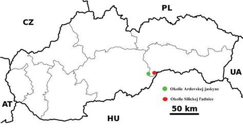 Mapa Nitry s vyznačením rôznych typov zástavby - centrum, sídliská, okrajové časti