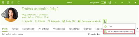 Schematické znázornenie informačnej tabule podľa GDPR