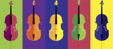 Ilustrácia violončela v puzdre