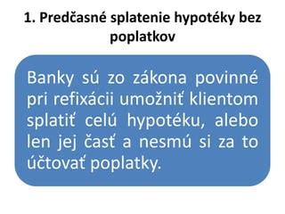 Diagram znázorňujúci proces predčasného splatenia hypotéky a následného vymazania záložného práva