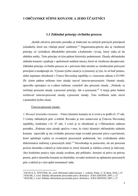 Schéma priebehu občianskeho súdneho konania