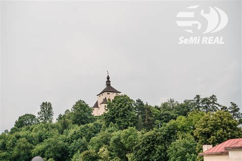 Panoráma Banskej Štiavnice s Kalváriou
