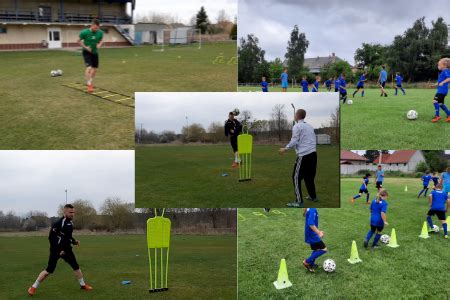 Futbalový tréning s prekážkami