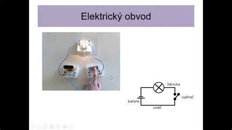 Schéma elektrického obvodu s ističom