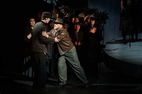 Scéna z opery Sicílske nešpory