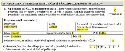 Graf porovnávajúci výšku dôchodku a nezdaniteľnú časť základu dane