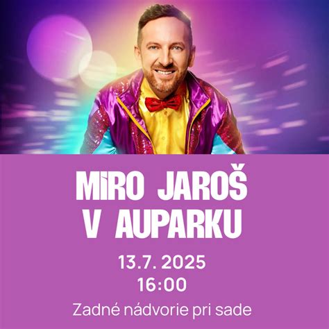 Miro Jaroš počas vystúpenia
