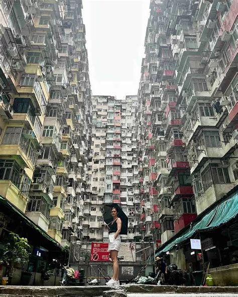 Fotografia bývania v klietke v Hong Kongu