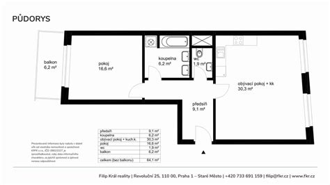 Náčrt pôdorysu 13m² bytu v Paríži