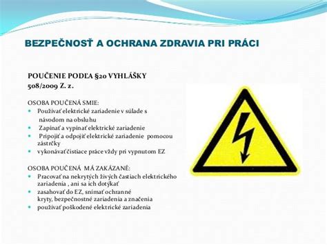 Ilustrácia bezpečnostných symbolov pri práci s elektrinou.